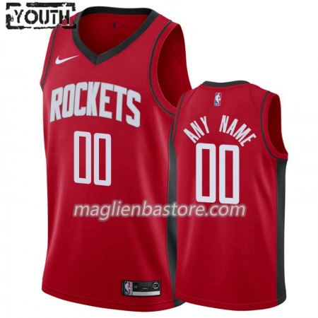 Maglia NBA Houston Rockets Personalizzate Nike 2019-20 Icon Edition Swingman - Bambino